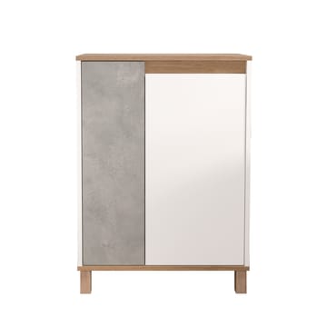 Flerbruks skap Hanah Home Nord (69,7 x 97 x 40 cm) Hvit eik grå - Hvit eik grå - Oppbevaring - Skap - Oppbevaringsskap