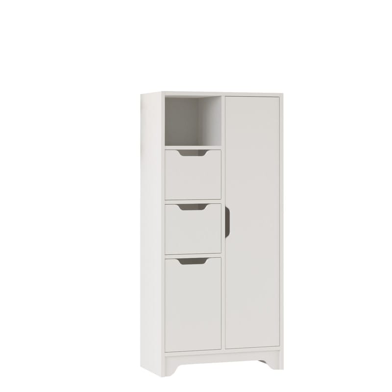 Flerbruks skap Homitis Libero (71 x 140 x 34 cm) Hvit