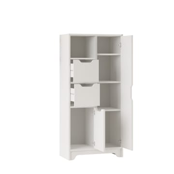 Flerbruks skap Homitis Libero (71 x 140 x 34 cm) Hvit - Oppbevaring - Skap - Oppbevaringsskap
