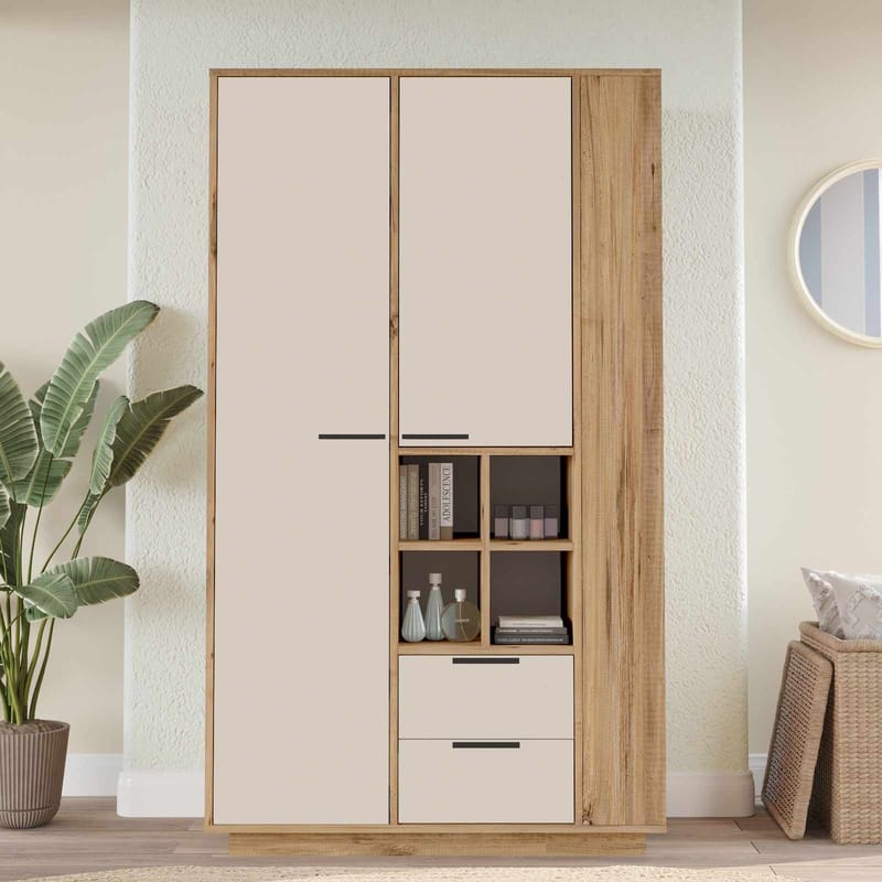 Flerbruksskap Skye Decor Dara (110 x 190 x 45 cm) Atlantic Pine - Atlantic Pine - Oppbevaring - Skap - Oppbevaringsskap