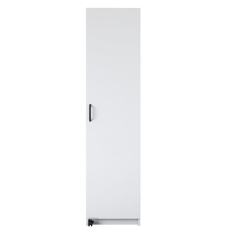 Flerbruksskap Wallxpert Eska (45 x 180 x 42 cm) Hvit - Hvit - Oppbevaring - Skap - Oppbevaringsskap