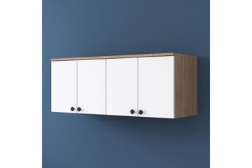 Frostine Overskap - Valnøtt/Hvit - Oppbevaring - Skap - Oppbevaringsskap