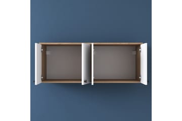 Frostine Overskap - Valnøtt/Hvit - Oppbevaring - Skap - Oppbevaringsskap