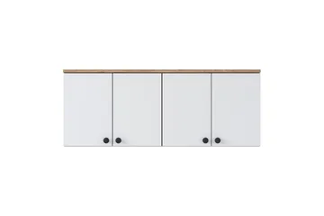 Frostine Overskap - Valnøtt/Hvit - Oppbevaring - Skap - Oppbevaringsskap