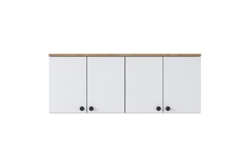 Frostine Overskap - Valnøtt/Hvit - Oppbevaring - Skap - Oppbevaringsskap