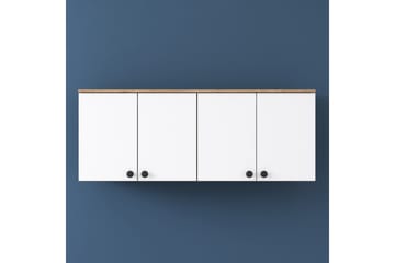 Frostine Overskap - Valnøtt/Hvit - Oppbevaring - Skap - Oppbevaringsskap