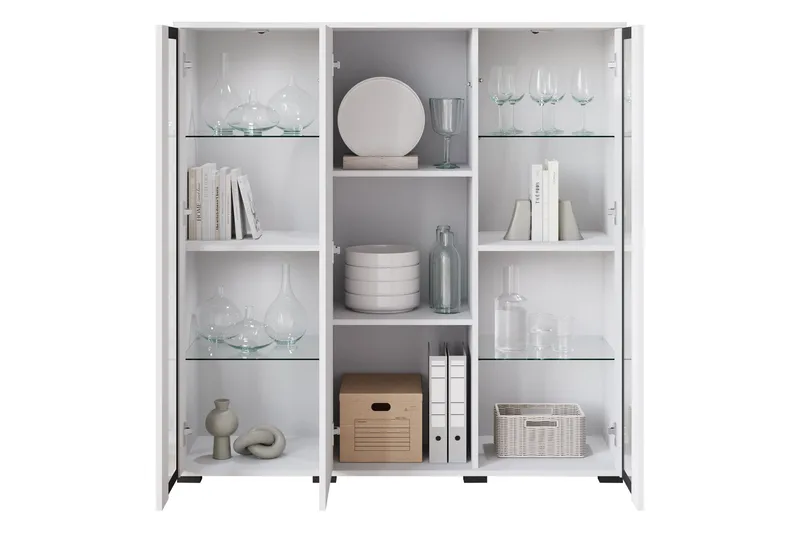 Gammelt Highboard - Svart - Oppbevaring - Skap - Oppbevaringsskap