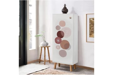 Gelsgan Skoskap 50 cm - Hvit - Oppbevaring - Skap - Oppbevaringsskap