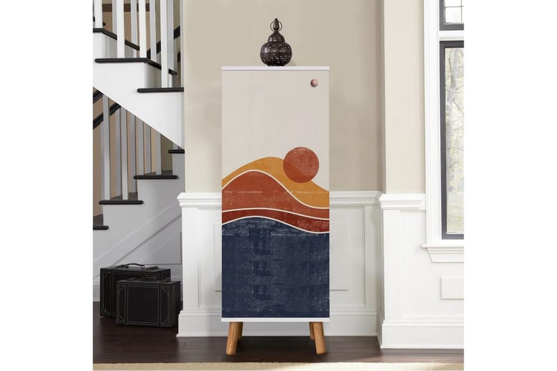 Gelsgan Skoskap 50 cm - Hvit - Oppbevaring - Skap - Oppbevaringsskap