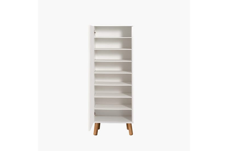Gelsgan Skoskap 50 cm - Hvit - Oppbevaring - Skap - Oppbevaringsskap