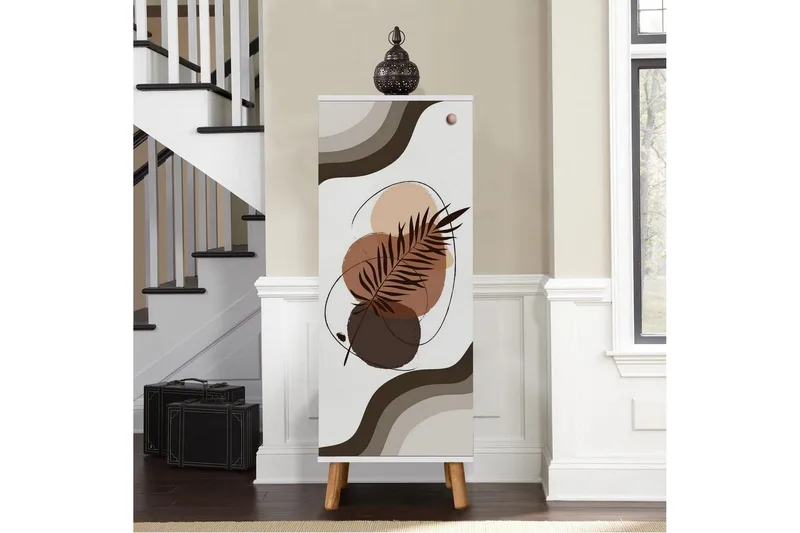 Gelsgan Skoskap 50 cm - Hvit - Oppbevaring - Skap - Oppbevaringsskap