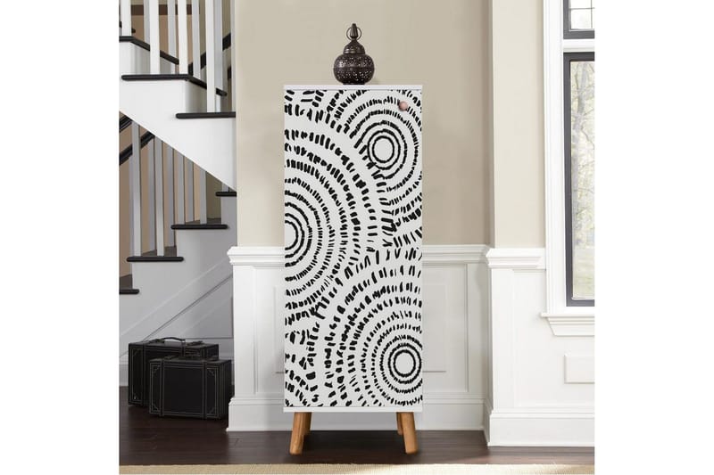 Gelsgan Skoskap 50 cm - Hvit - Oppbevaring - Skap - Oppbevaringsskap