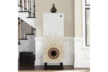 Gelsgan Skoskap 50 cm - Hvit - Oppbevaring - Skap - Oppbevaringsskap