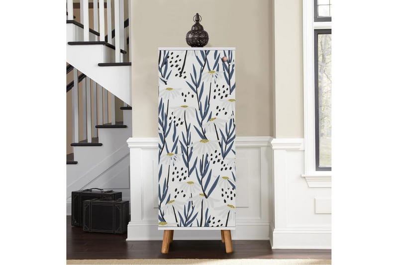 Gelsgan Skoskap 50 cm - Hvit - Oppbevaring - Skap - Oppbevaringsskap