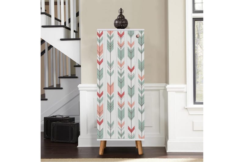 Gelsgan Skoskap 50 cm - Hvit - Oppbevaring - Skap - Oppbevaringsskap