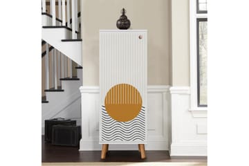 Gelsgan Skoskap 50 cm - Hvit - Oppbevaring - Skap - Oppbevaringsskap