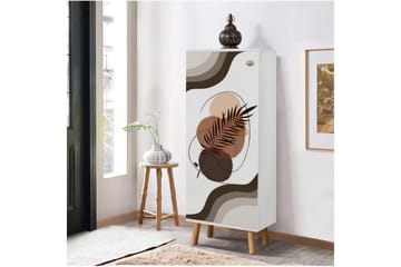 Gelsgan Skoskap 50 cm - Hvit - Oppbevaring - Skap - Oppbevaringsskap