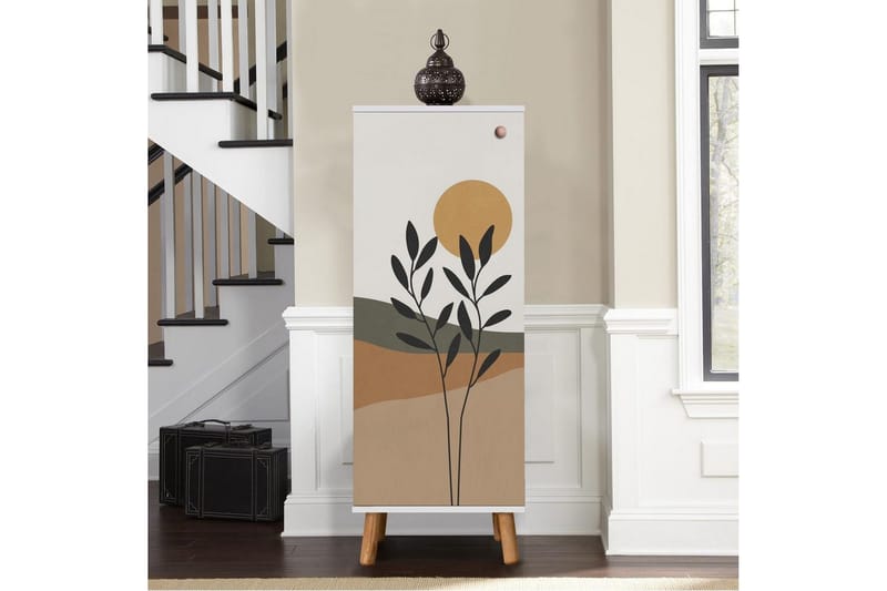 Gelsgan Skoskap 50 cm - Hvit - Oppbevaring - Skap - Oppbevaringsskap