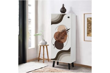 Gelsgan Skoskap 50 cm - Hvit - Oppbevaring - Skap - Oppbevaringsskap