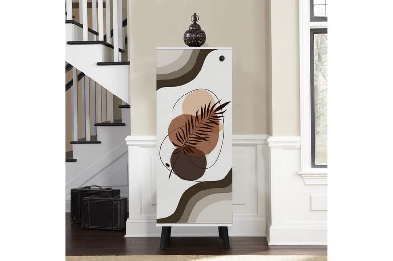 Gelsgan Skoskap 50 cm - Hvit - Oppbevaring - Skap - Oppbevaringsskap