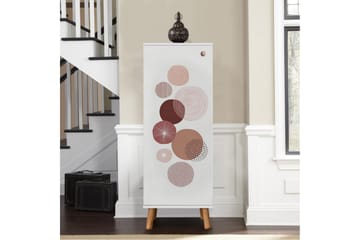 Gelsgan Skoskap 50 cm - Hvit - Oppbevaring - Skap - Oppbevaringsskap