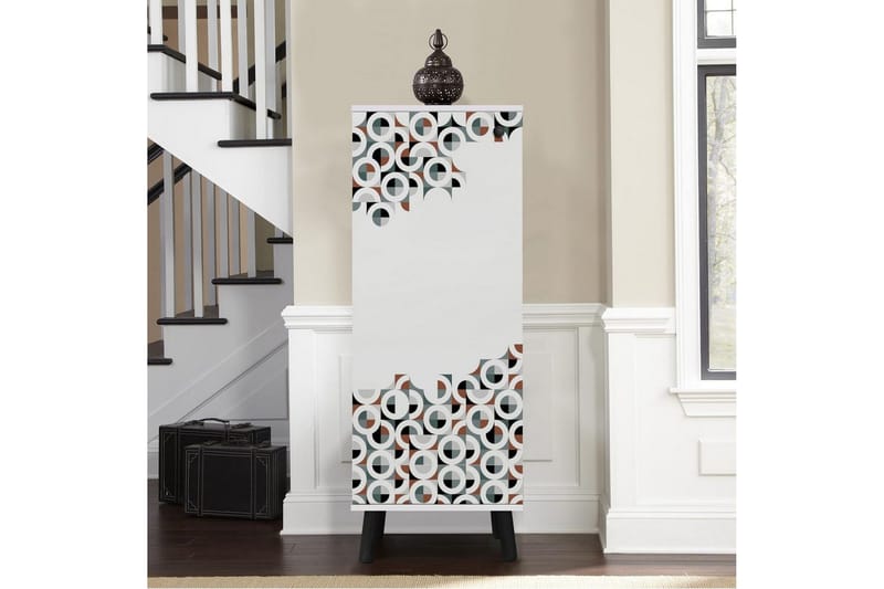 Gelsgan Skoskap 50 cm - Hvit - Oppbevaring - Skap - Oppbevaringsskap