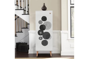 Gelsgan Skoskap 50 cm - Hvit - Oppbevaring - Skap - Oppbevaringsskap