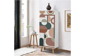 Gelsgan Skoskap 50 cm - Hvit - Oppbevaring - Skap - Oppbevaringsskap