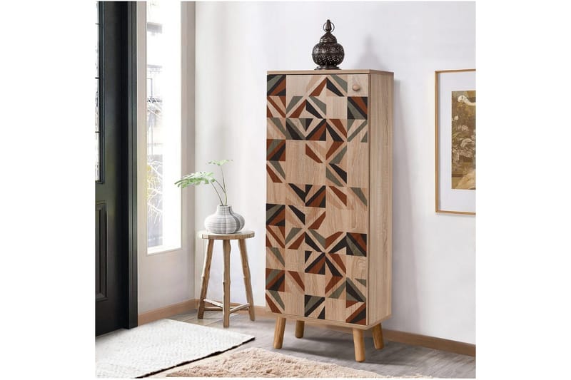 Gelsgan Skoskap 50 cm - Natur - Oppbevaring - Skap - Oppbevaringsskap