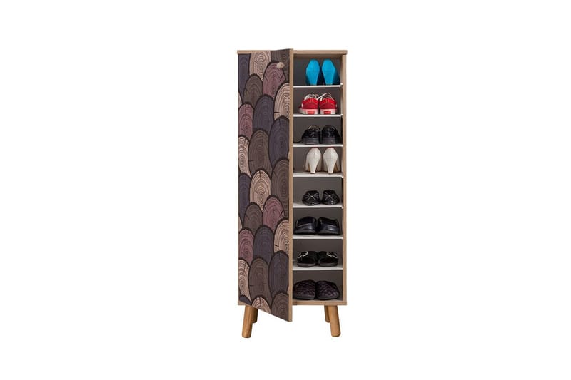 Gelsgan Skoskap 50 cm - Natur - Oppbevaring - Skap - Oppbevaringsskap