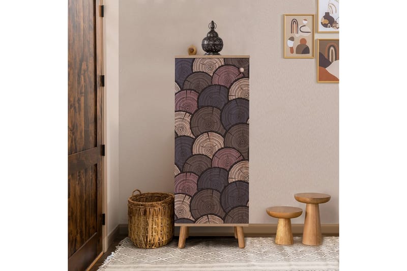 Gelsgan Skoskap 50 cm - Natur - Oppbevaring - Skap - Oppbevaringsskap