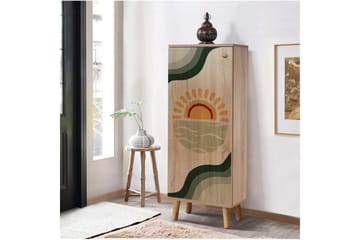 Gelsgan Skoskap 50 cm - Natur - Oppbevaring - Skap - Oppbevaringsskap