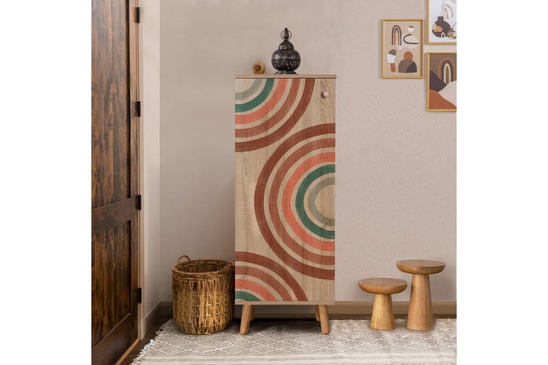 Gelsgan Skoskap 50 cm - Natur - Oppbevaring - Skap - Oppbevaringsskap