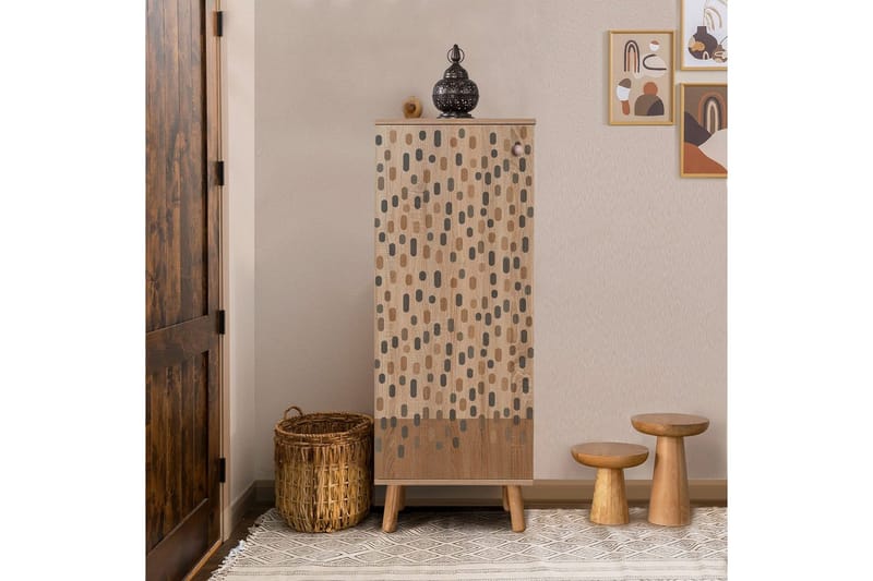 Gelsgan Skoskap 50 cm - Natur - Oppbevaring - Skap - Oppbevaringsskap