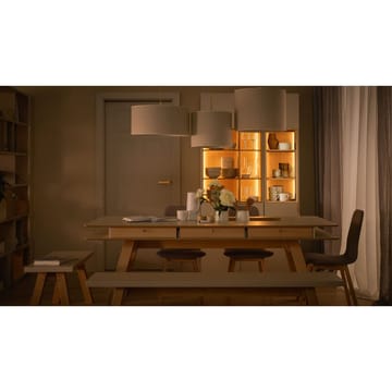 Glasskabinett 4 You Fresh Smal - Eik - Oppbevaring - Skap - Vitrineskap