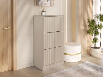 Gudelia Skoskap 60 cm - beige - Oppbevaring - Skap - Oppbevaringsskap