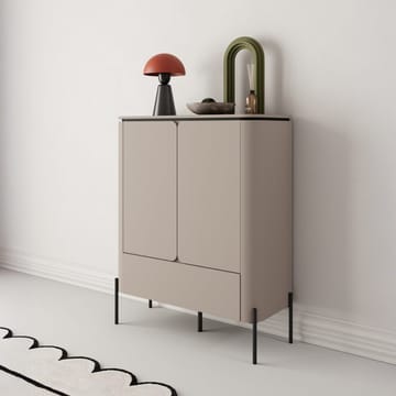 Høy skap Bello 2 dører 1 skuff - Oppbevaring - Skap - Oppbevaringsskap