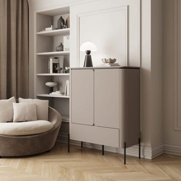 Høy skap Bello 2 dører 1 skuff - Oppbevaring - Skap - Oppbevaringsskap
