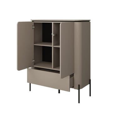 Høy skap Bello 2 dører 1 skuff - Oppbevaring - Skap - Oppbevaringsskap