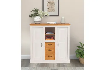 Høyskap Selma Hvit - Hvit - Oppbevaring - Skap - Oppbevaringsskap