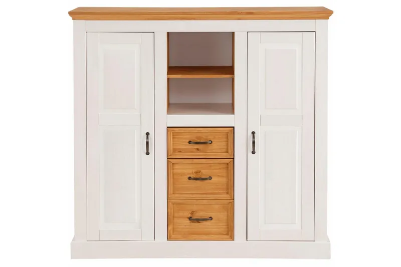 Høyskap Selma Hvit - Hvit - Oppbevaring - Skap - Oppbevaringsskap