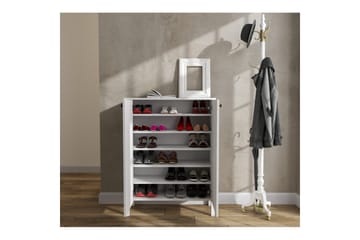 Haviland Skoskap 90 cm - Natur/Hvit - Oppbevaring - Skap - Oppbevaringsskap