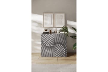 Hawell Høyskap 121 cm - Grå - Oppbevaring - Skap - Oppbevaringsskap