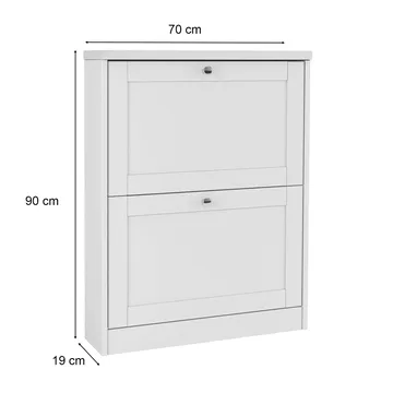 Heide skoskap 70x90 cm - Kasjmir - Oppbevaring - Skap - Oppbevaringsskap