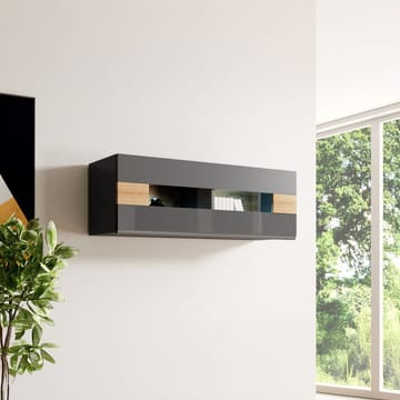 Hengende skap Toledo - Antrasitt Laminat - Grandson Eik - Oppbevaring - Skap - Oppbevaringsskap