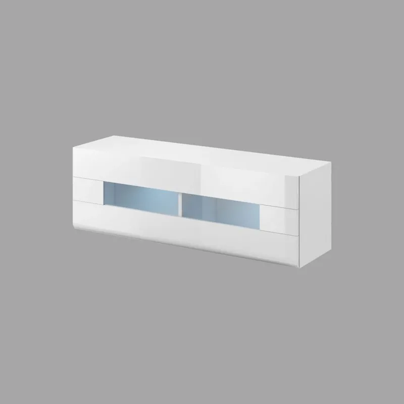 Hengende skap Toledo, Hvit Laminat