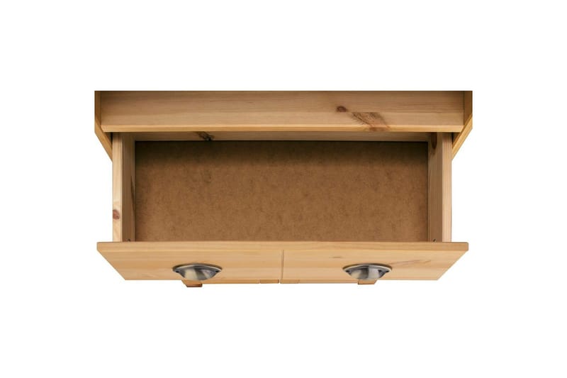 Highboard og skapkommode Loft24 Oppbevaringsskap Toscana Mellomfarget tre - Oppbevaring - Skap - Oppbevaringsskap