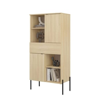 Highboard Ore 2 Dører 1 Skuff - Lindberg Eik - Oppbevaring - Skap - Oppbevaringsskap