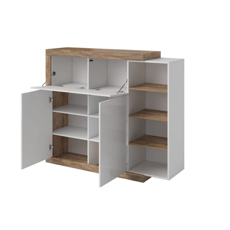 Highboard Sintra 2 Dører 2 Klaffer - Oppbevaring - Skap - Oppbevaringsskap