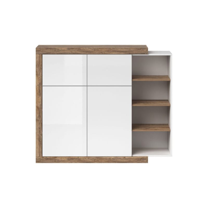 Highboard Sintra 2 Dører 2 Klaffer - Oppbevaring - Skap - Oppbevaringsskap